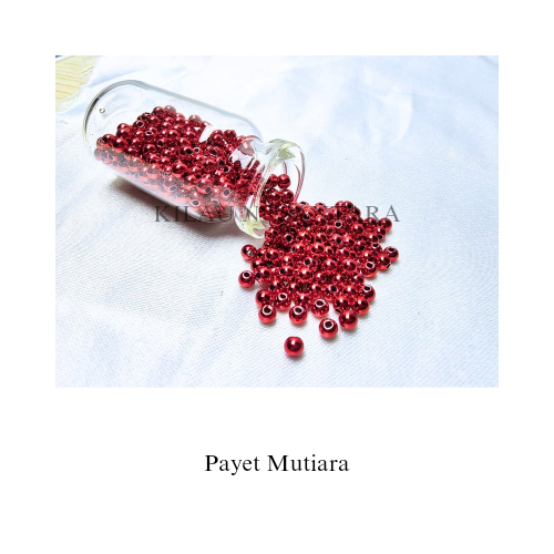 Payet Mutiara 3mm - Per 10 Gram