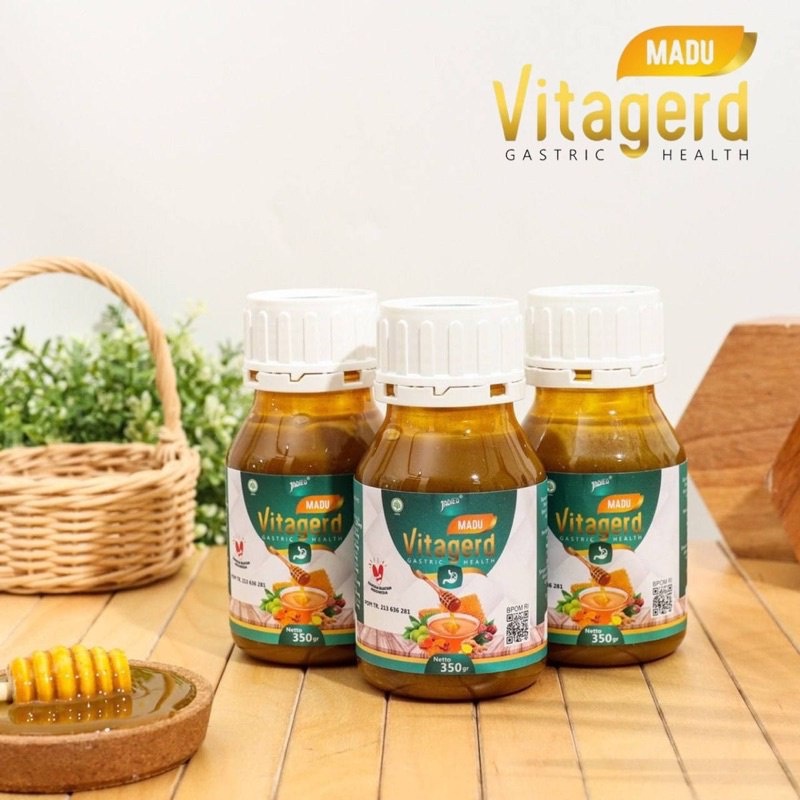 

Madu VITAGERD Herbal Obat GERD dan Asam Lambung Original Aman100%