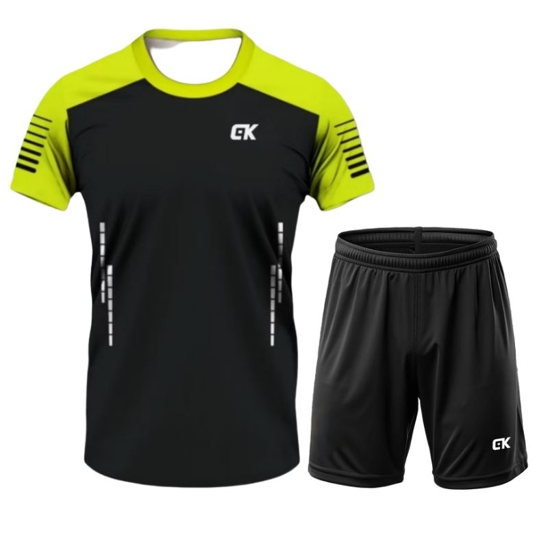 COD TERBARU BAJU SPORT PRIA DEWASA/BAJU BADMINTON IMPORT/KAOS GYM LENGAN PENDEK/BAJU VOLI PREMIUM/JE