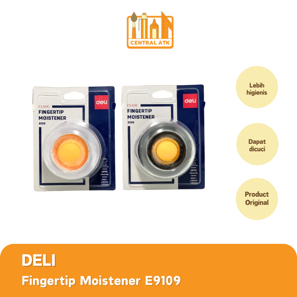 

FINGER TIP MOISTENER/ PELEMBAB JARI DELI E9109