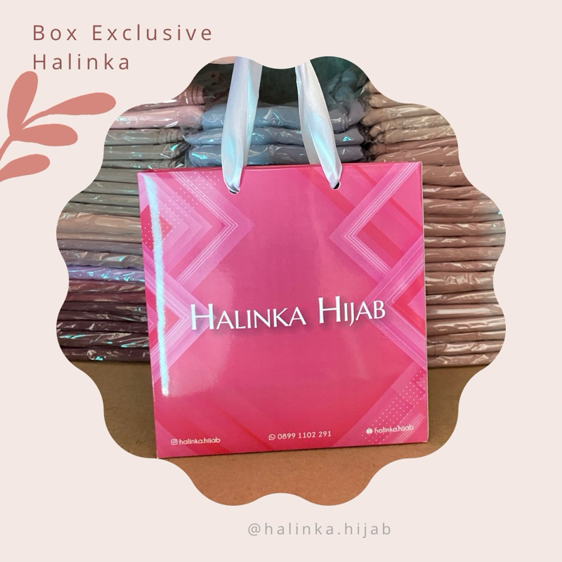 

Box hijab premium glossy by Halinka