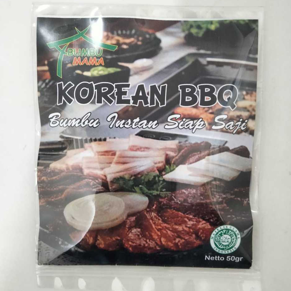 

Bumbu Mama Korean BBQ 50g - Bumbu Instan Siap Saji