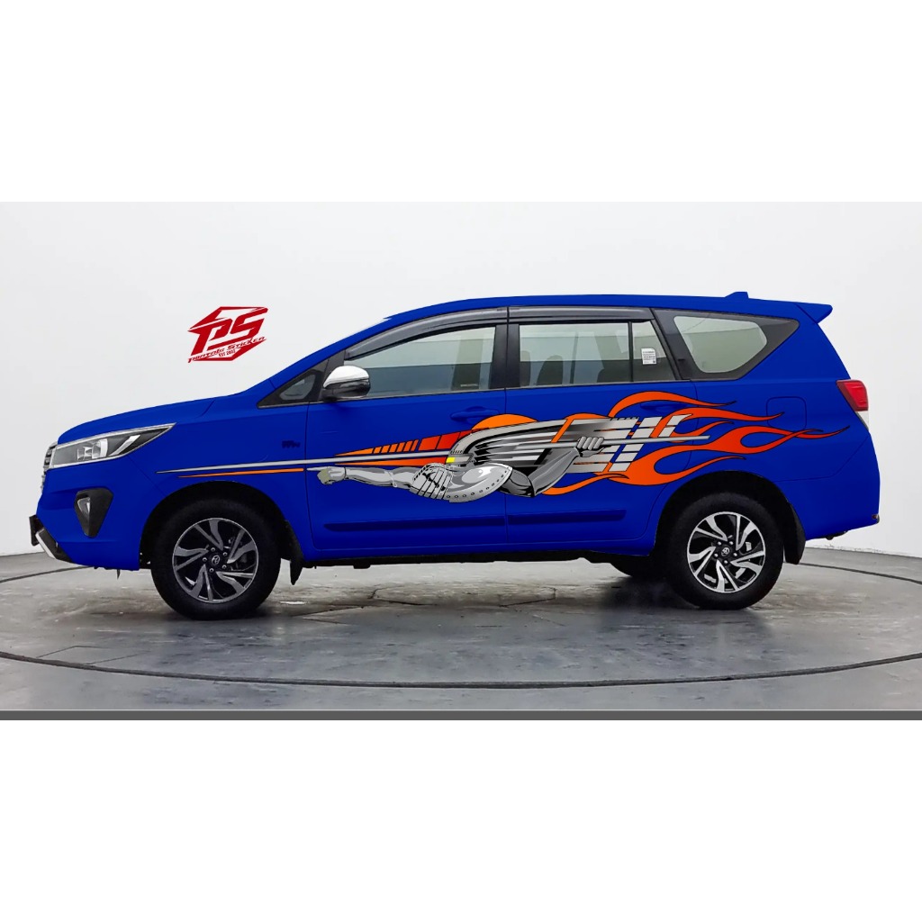 STICKER LIVERY TOYOTA INNOVA EDISI FAST AND FARIOUS TYPE 2