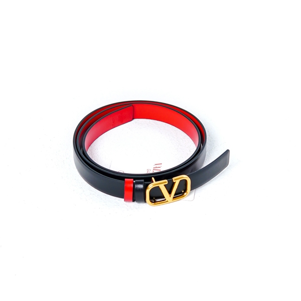 Ikat Pinggang VLTN V LOGO 20MM GHW REVERSIBLE RED BLACK BELT 100% ORIGINAL
