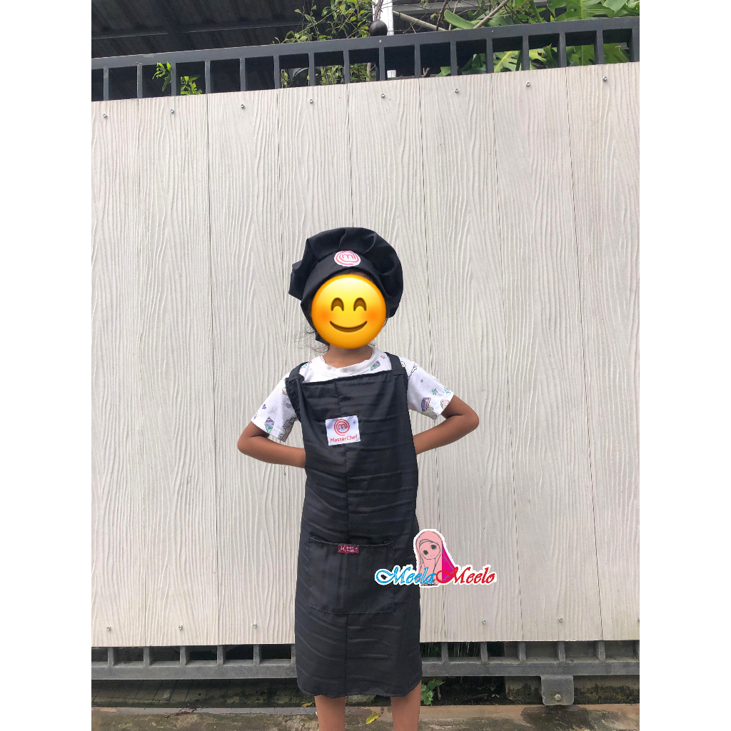 Apron Celemek Anak TK PAUD SD Market Day Cooking Day  MasterChef Anak  Laki Laki Perempuan