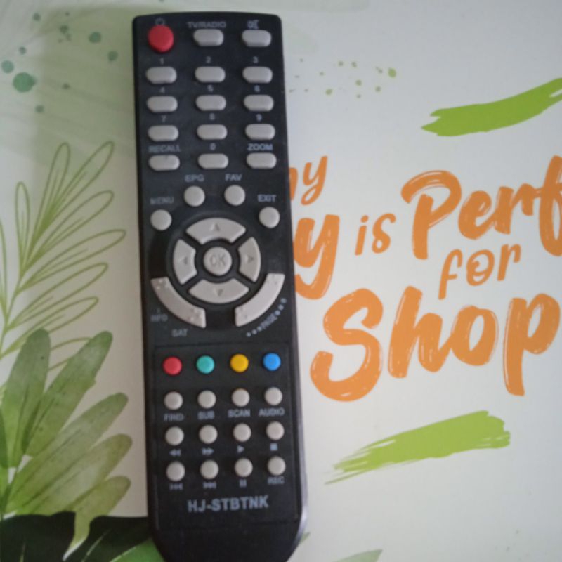 Remot Set top box DVB T2 TANAKA TNK NUSANTARA HD