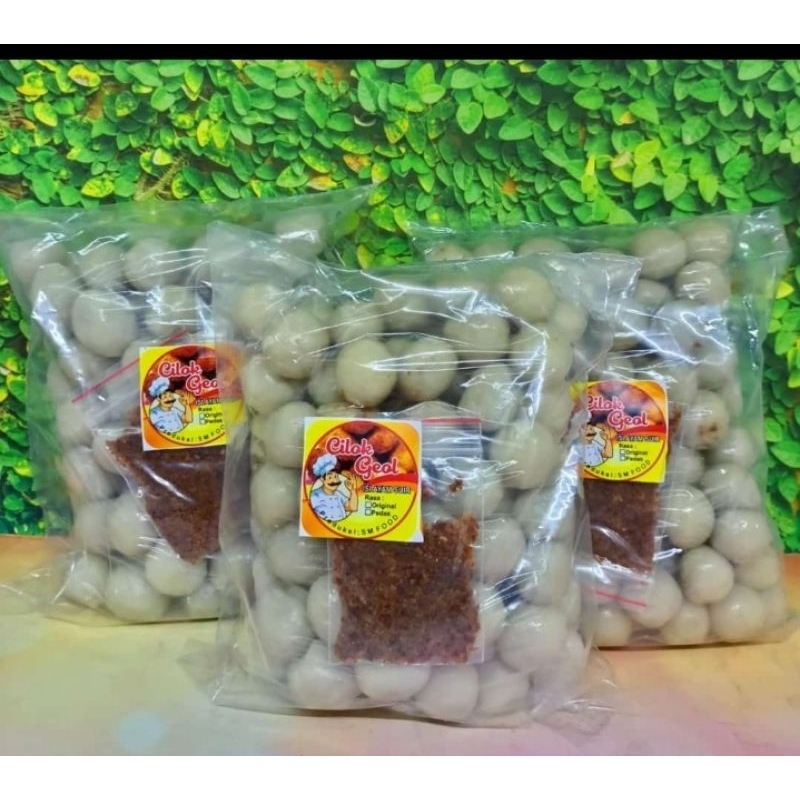 

cilok geol plus bumbu isi 100 pcs