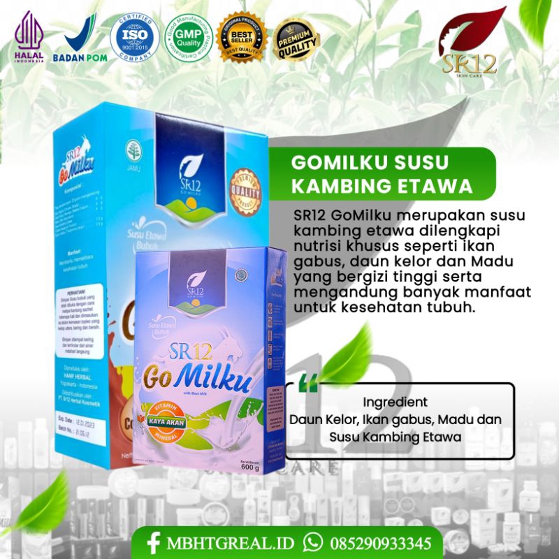 

GoMILK SR SUSU KAMBING ETAWA