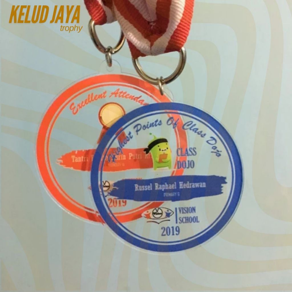 Medali Akrilik / Medali Wisuda / Gordon Wisuda