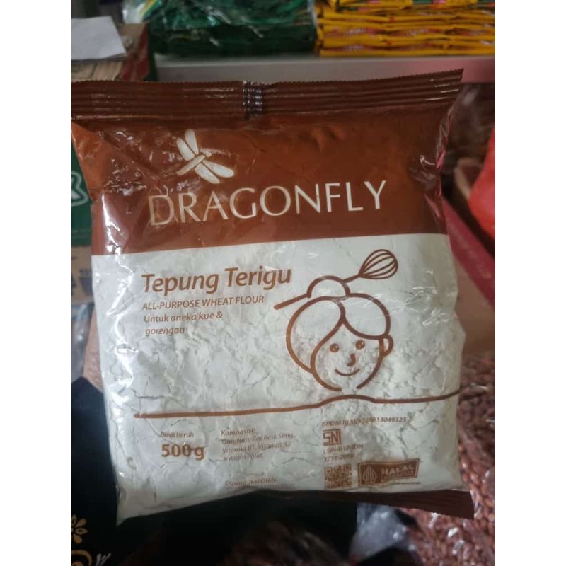 

terigu premium dragonfly 500 gram