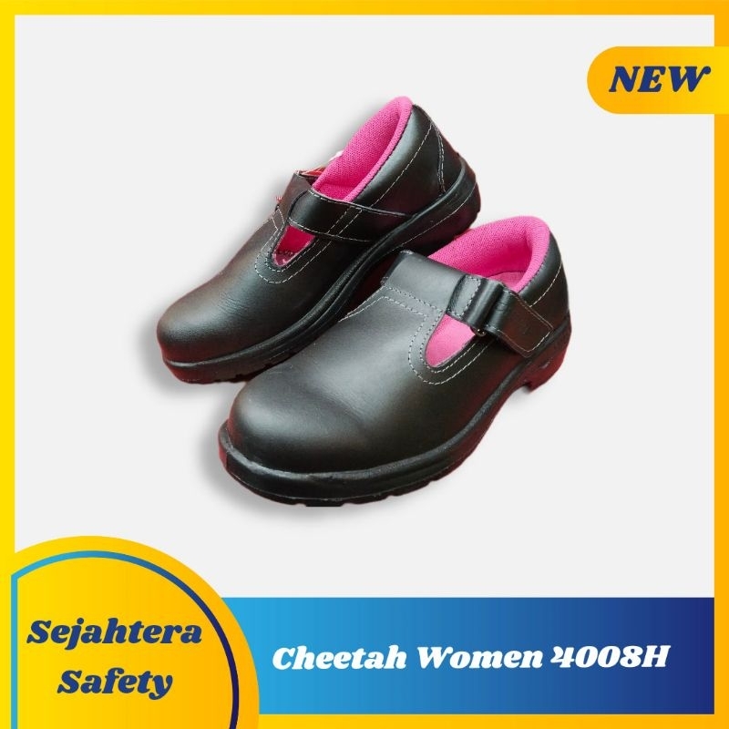 SEPATU SAFETY WANITA CHEETAH ORIGINAL SAFETY SHOES/SEPATU CHEETAH WOMEN 4008H