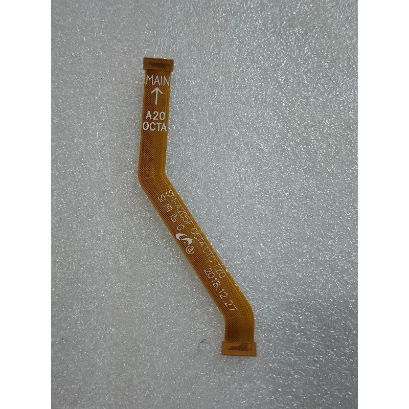 flexible lcd Samsung a20 ori copotan