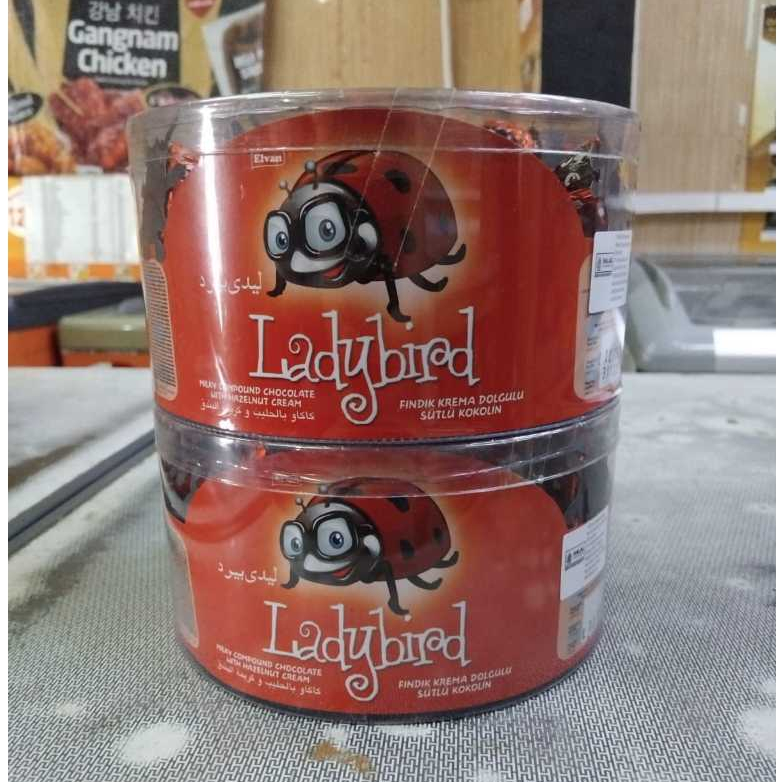 

Coklat lady bird by elvan - Elvan Coklat Ladybird Coklat Elvan Bentuk Kumbang isi 70 pcs