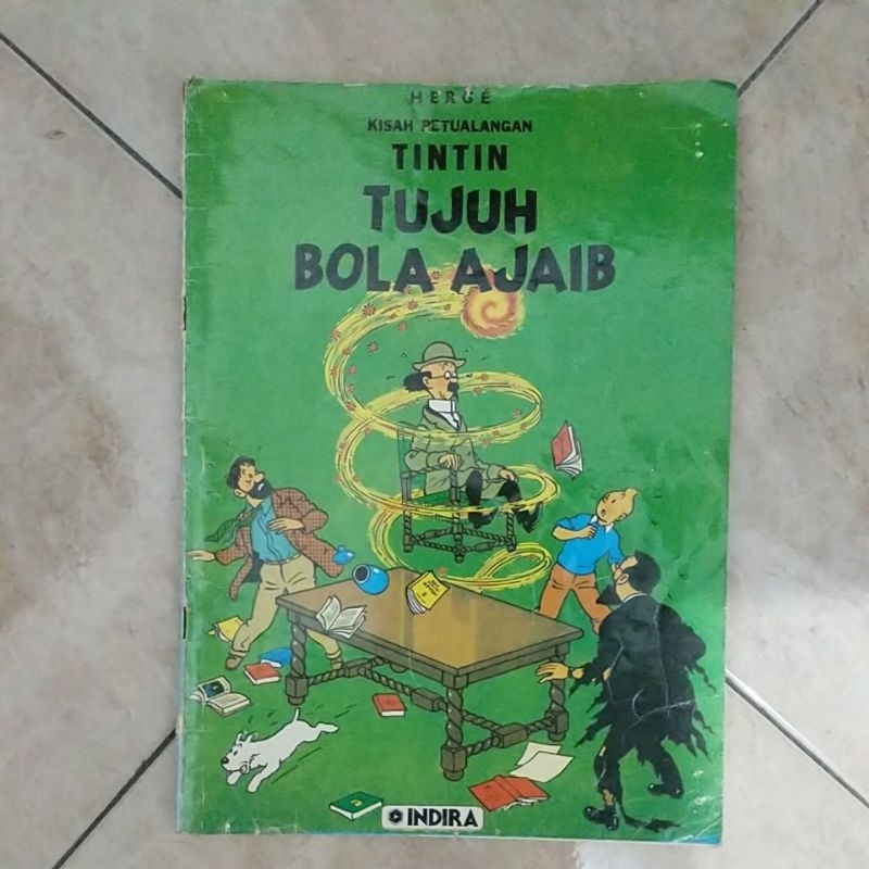 Komik Petualangan Tintin / Tujuh bola ajaib (Indira)