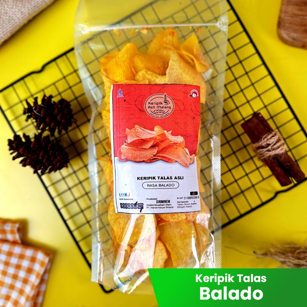 

KERIPIK TALAS I Keripik Talas Malang 150gr I Keripik Talas Rasa I Camilan Khas Malang I Keripik Malang