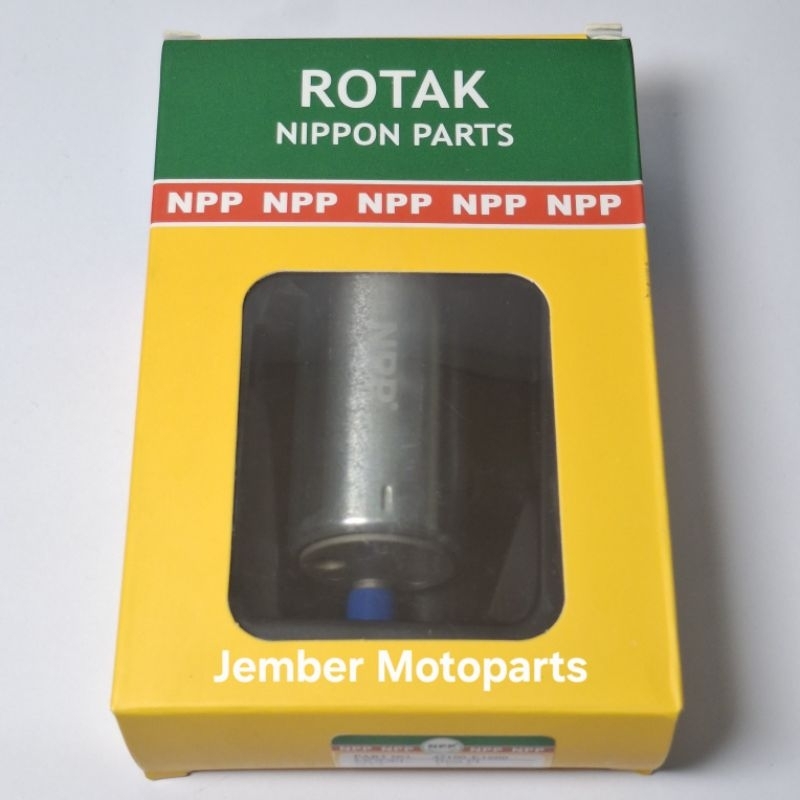 Rotak Rotax Dinamo Fuel Pump Beat F1/ESP/POP Stater Kasar/Halus K16/K81 NPP