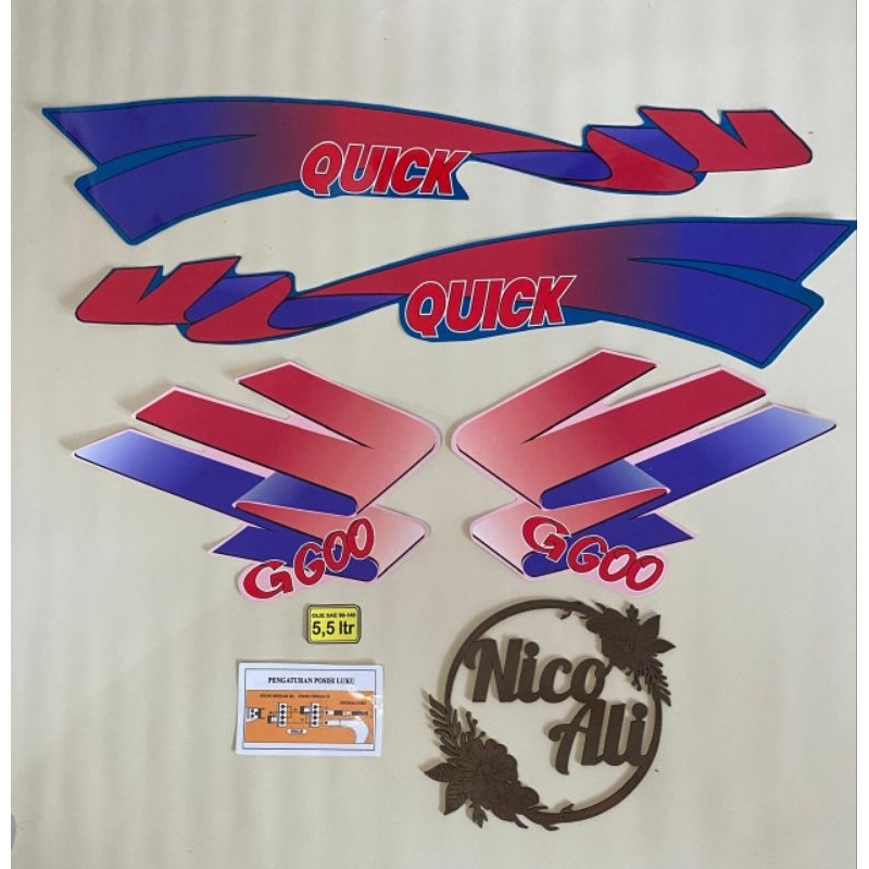 

stiker rangka traktor g600