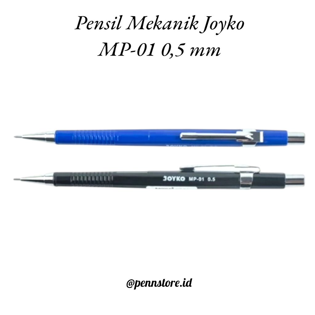 

(pcs) Pensil Mekanik Joyko MP-01 0,5 mm untuk Anak Sekolah dan Kantor - Stationery
