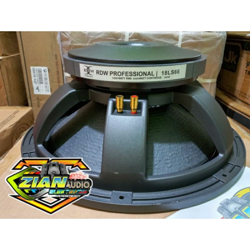 SPEAKER 18" RDW 18 LS 66 FT original Voice coil 5"