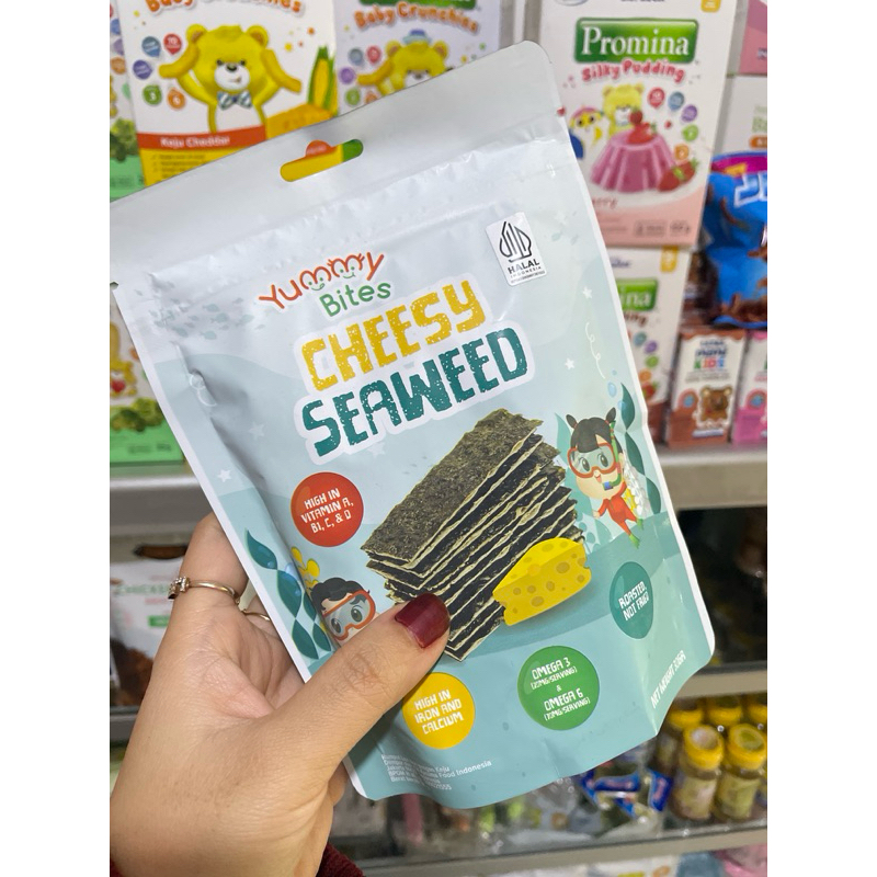 

cheesy seaweed yummybites