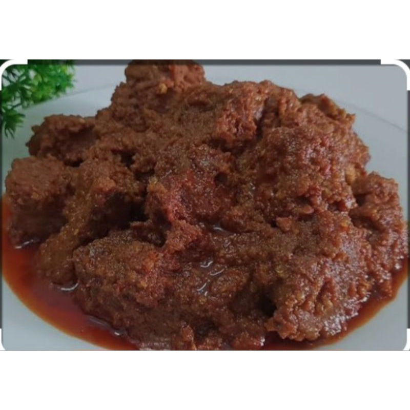 

Rendang Sapi asli Solok