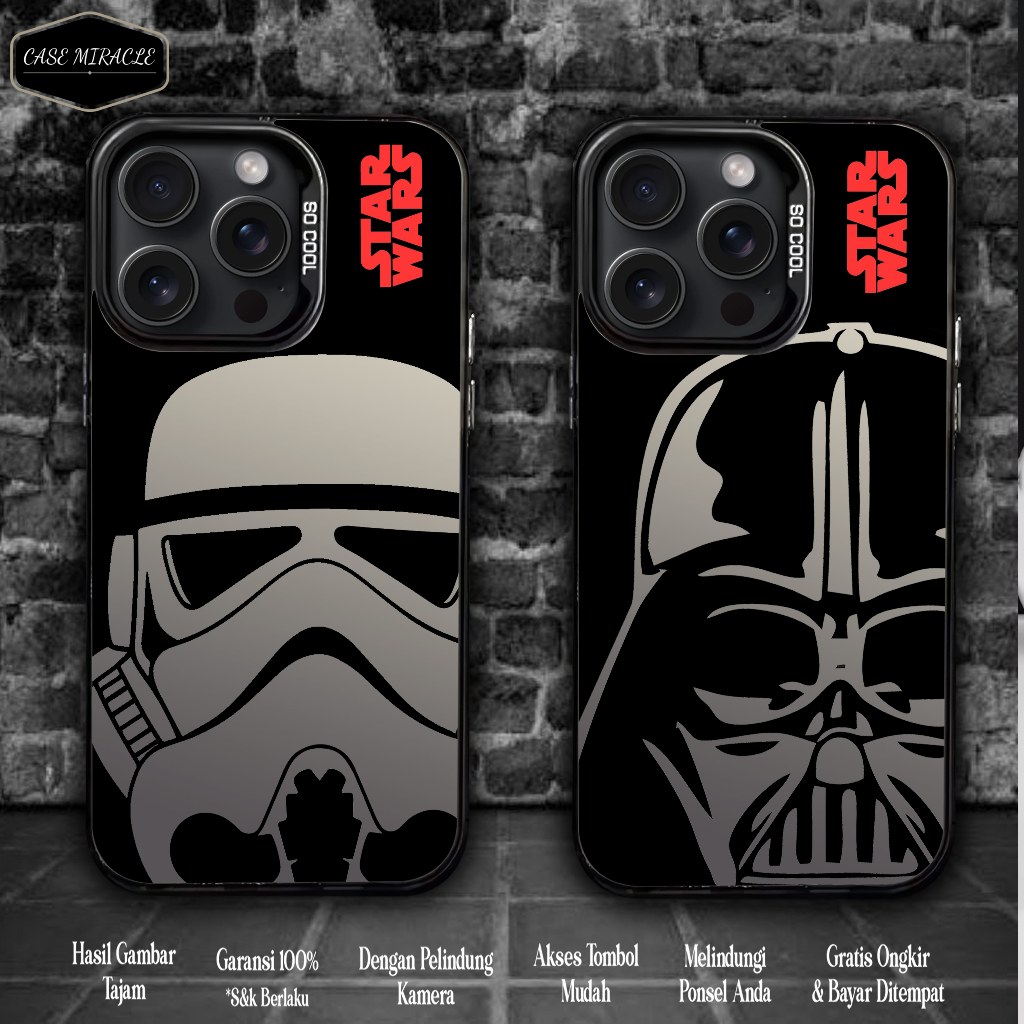 

CASE SAMSUNG S25 ULTRA S25 S24 ULTRA S24 FE S23 ULTRA S23 FE S23 S21 FE M34 M15 A15 A55 S20 FE A06 A16 A25 A05S A14 A50 A51 A52 A21S A34 A22 5G A24 A32 A33 A35 A04E M21 M31 ( STARWAR2 ) Softcase IMD PLATE HOLOGRAM POLYCARBONATE PREMIUM SO COOL