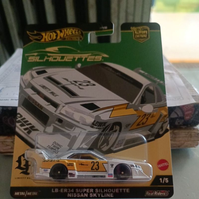 Hot Wheels Silhouette LB-ER34 Super Silhouette Nissan Skyline