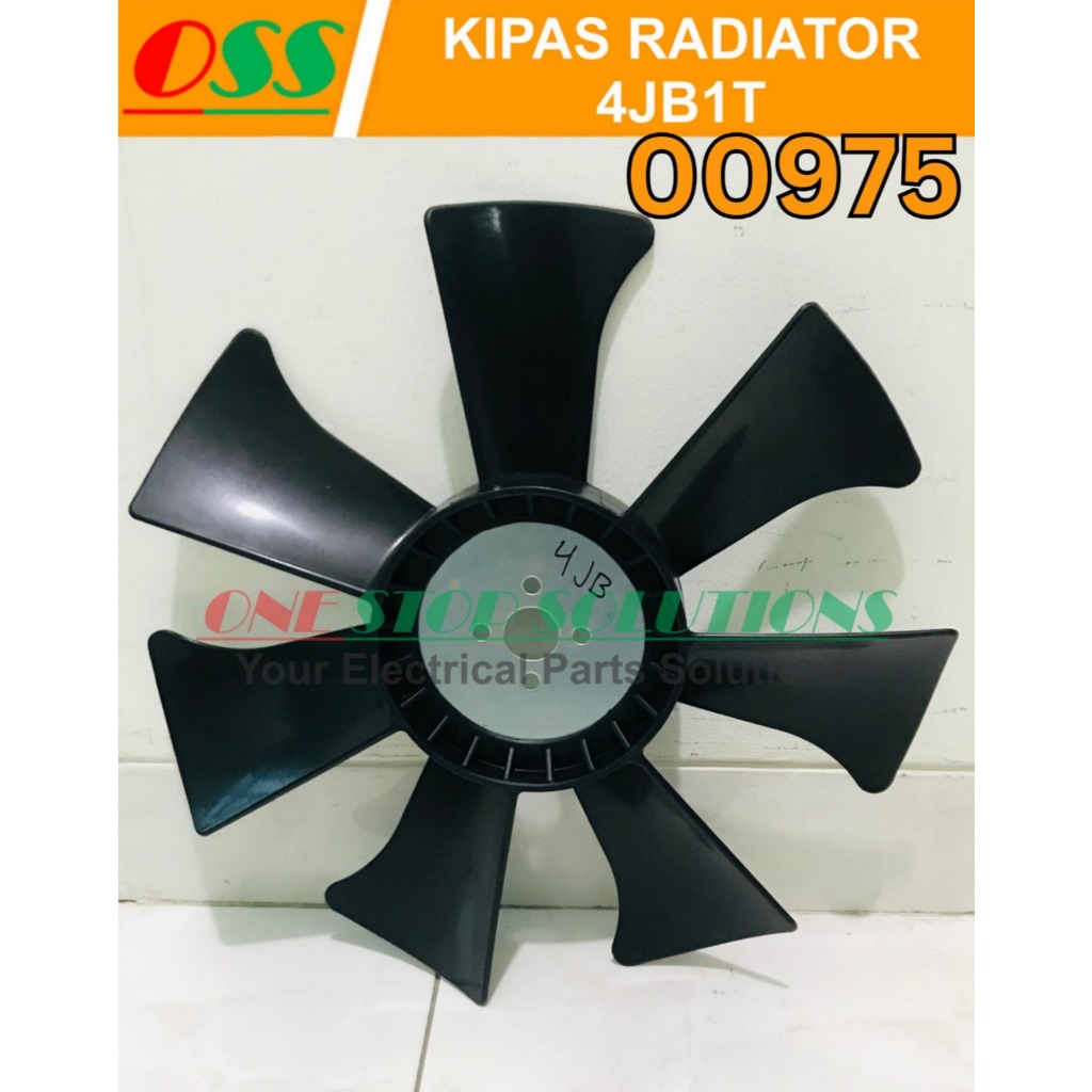 KIPAS RADIATOR GENSET 41 CM ISUZU FORWARD FOTON AOLING CAT FAWDE MITSUBISHI MERCY MAN 4JB1T