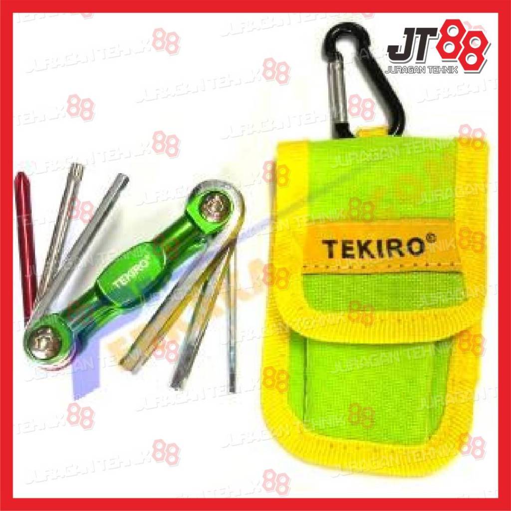 TEKIRO KUNCI SEPEDA SET 6 PCS /KUNCI L SEPEDA