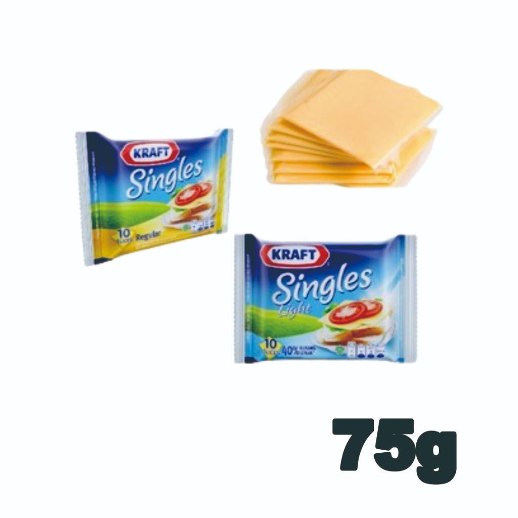 

KRAFT KEJU HIGH CALCIUM SINGLES 5 SLICE 75 GRAM UNTUK BURGER DAN CAMILAN