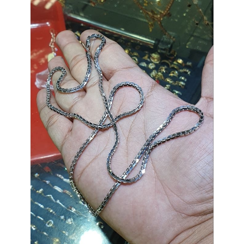 kalung panjang slop unisex italy santa padat 750