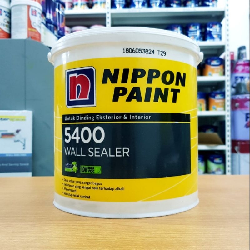 cat dasar Nippon paint interior dan eksterior,wall Sealer Nippon 5400