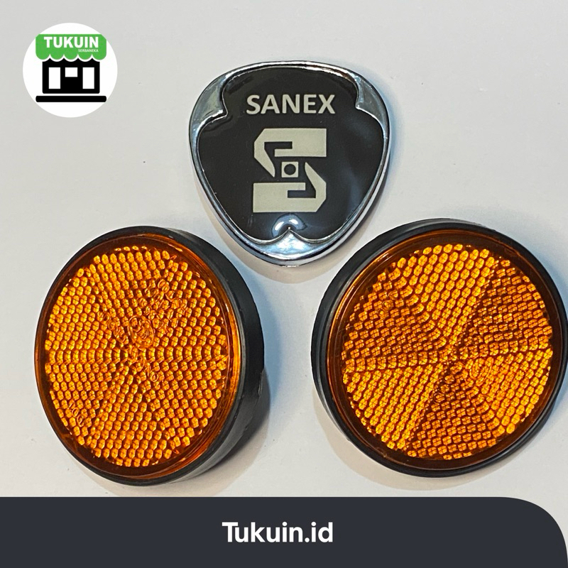 Mata kucing sanex Qj50 dan emblem sanex qj50