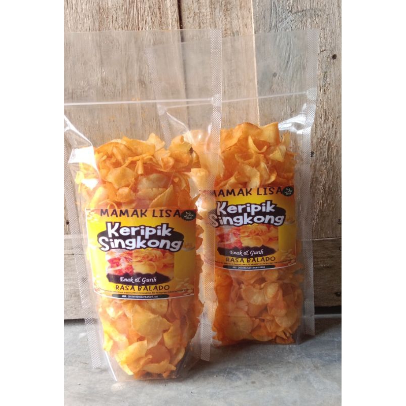 

keripik singkong pedas gurih250 gram