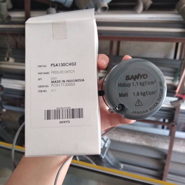 Otomatis Pressure Switch Sanyo Ph 75 a Pwh75 a