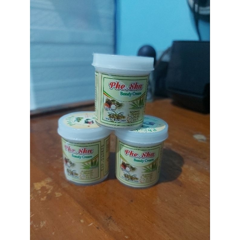 Dijamin ORIGINAL Cream Phe sha Paket Pemutih wajah menghilangkan bekas jerawat ORI 100%
