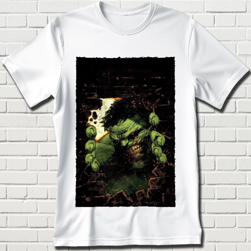 Kaos Hulk - Kaos Marvel - Baju Kaos Dewasa - Kaos Movie - Kaos Figur