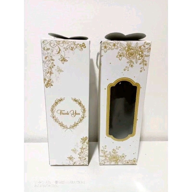 

S (S48) BOX KARTON UNTUK SOUVENIR BOTOL TANPA TALI