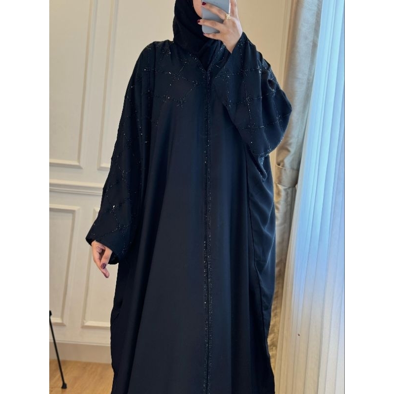 ABAYA DUBAI / Abaya Kaftan Nafisah Hitam