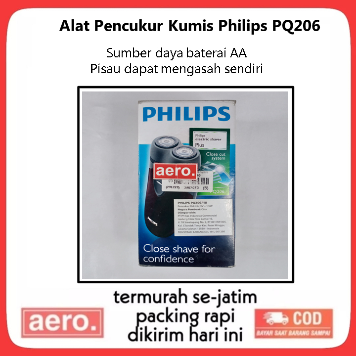 Alat Pencukur Kumis Philips PQ206
