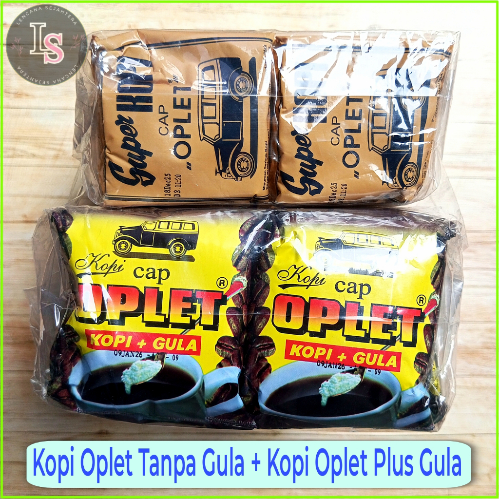 

[PAKET LENGKAP] Kopi OPLET Tanpa Gula&Kopi OPLET Plus Gula Dijamin Asli Bogor Harga Termurah
