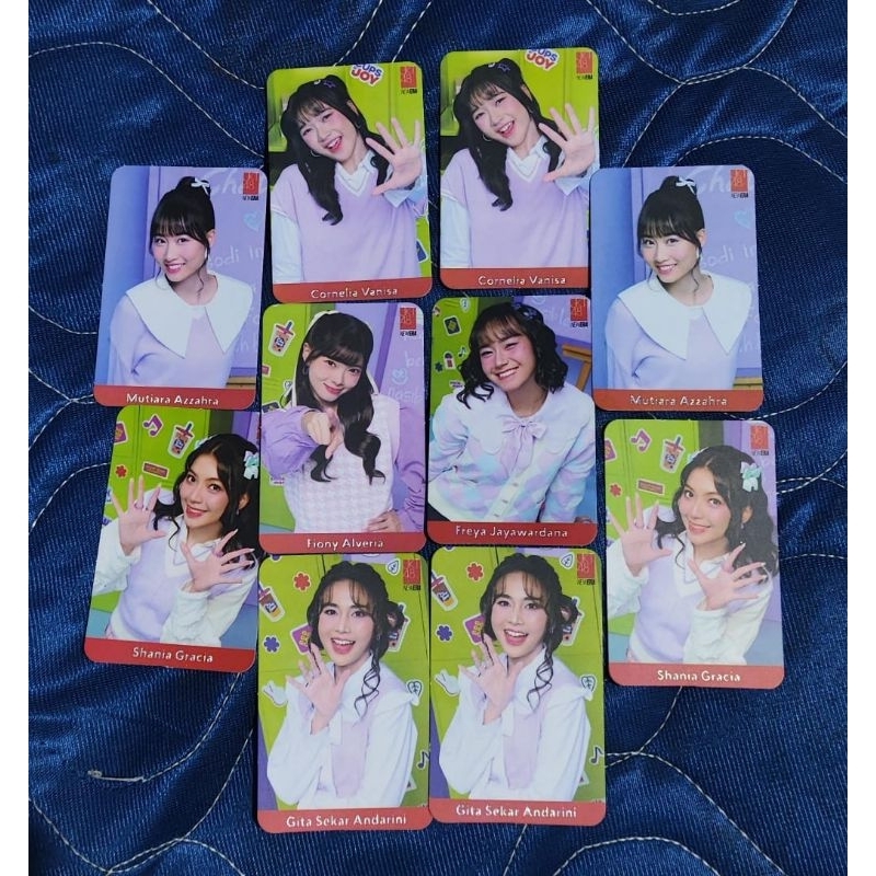 Photocard JKT48 x CHATIME