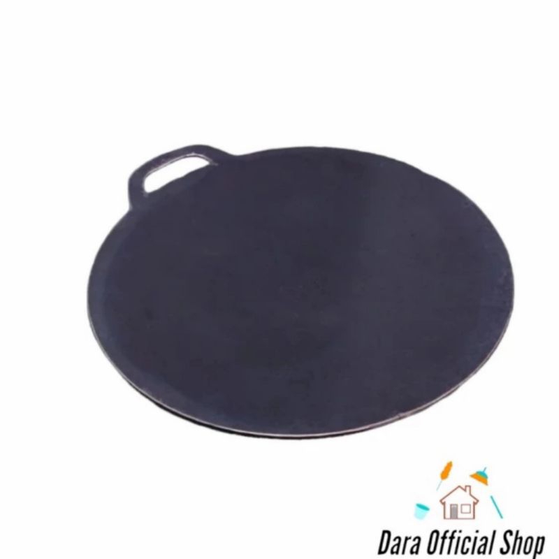Wajan datar Martabak Telur diameter 40 cm plat baja tebal 4mm