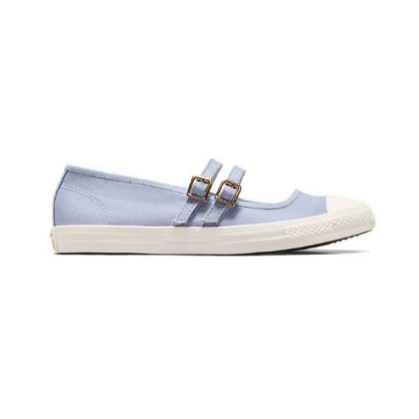 Sepatu Sneakers Wanita Converse Dainty Mary Jane Lilac Pewter