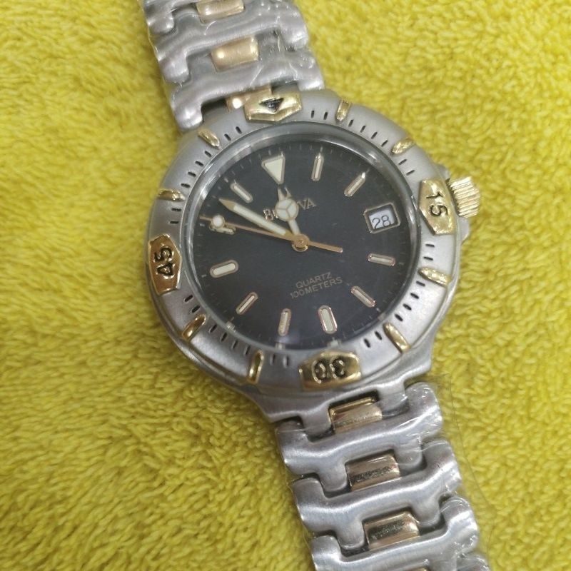 Bulova ID07 jam tangan pria original