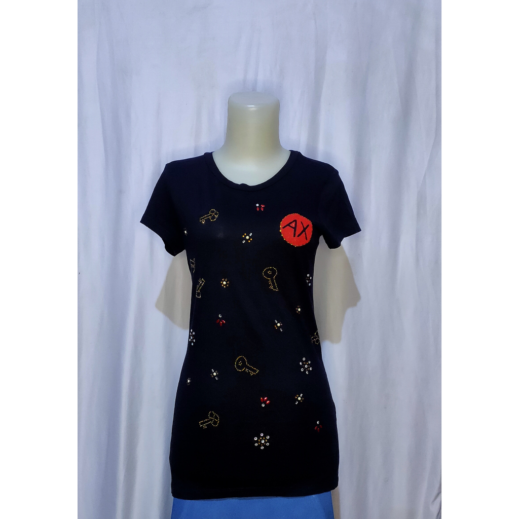 Kaos Armani Exchange Atasan Wanita Preloved