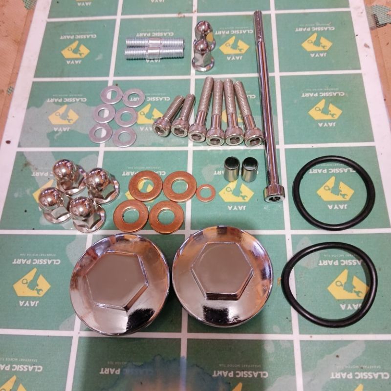 PAKET BAUT MUR TUTUP CAPIL BLOK KOP TIGER 2000 TIGER REVO FULL CROOM