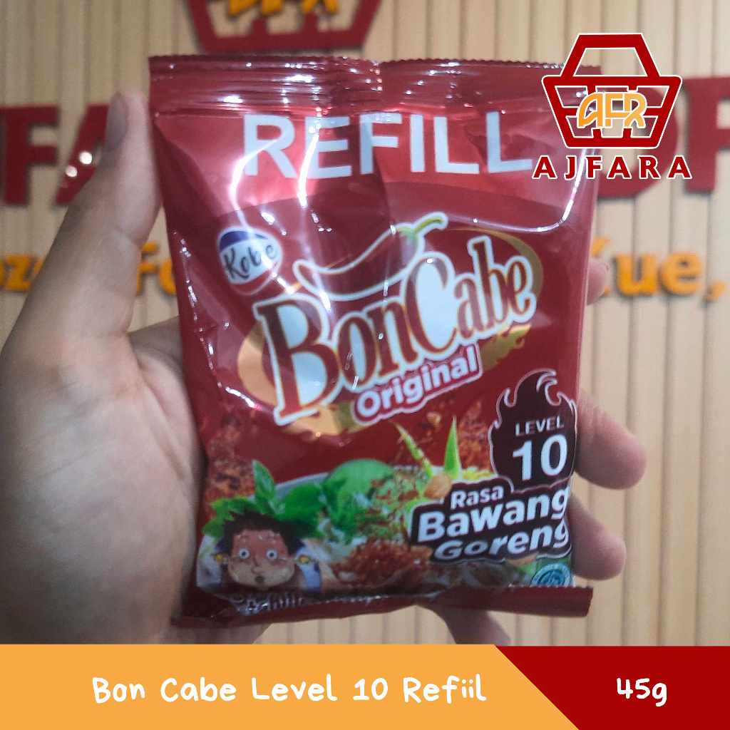 

Bon Cabe Level 10 Refiil 45g/Bon Cabe Level 15 Refiil 40g/Bon Cabe Level 30 Refiil 35g