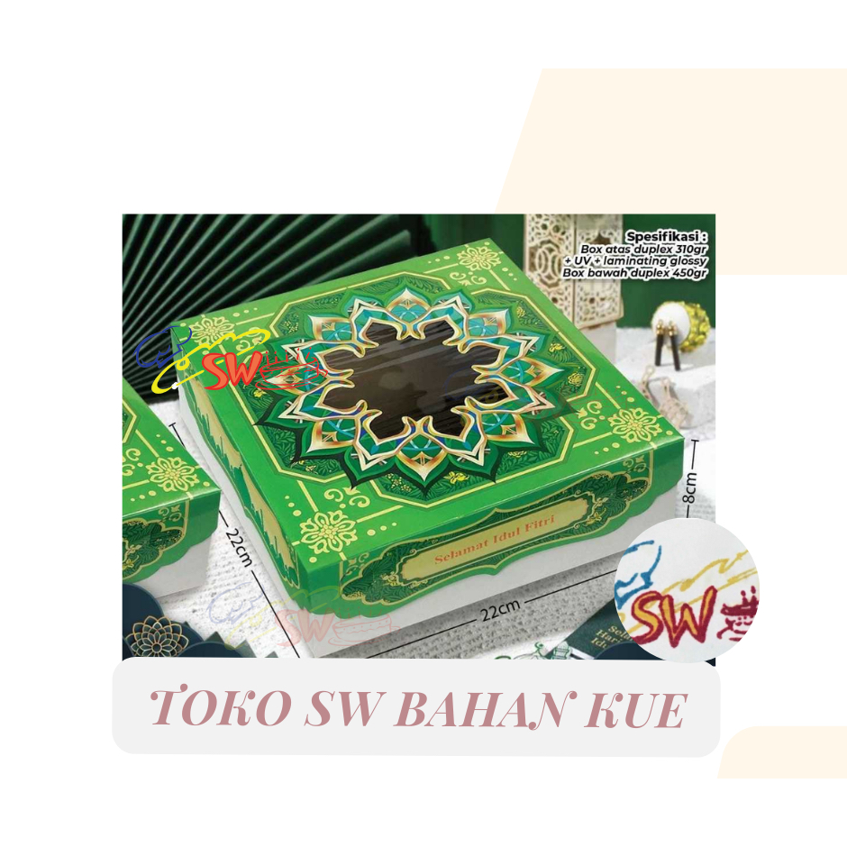 

(PER PCS) BOX SPR 45 EID / BOX IDUL FITRI