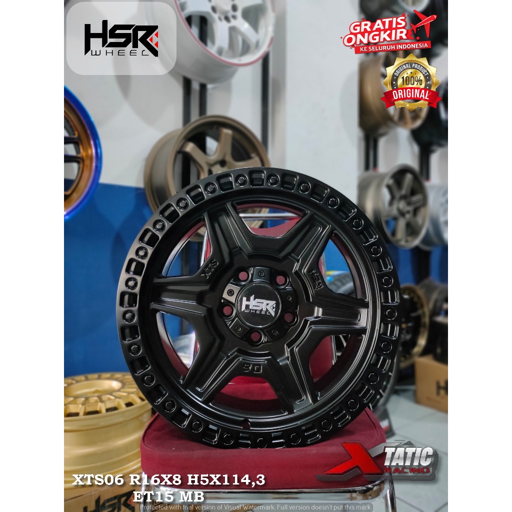 VELG MOBIL SEMI OFROAD R16 COCOK DI RUSH ,TERIOS,HILUX SC,TARUNA